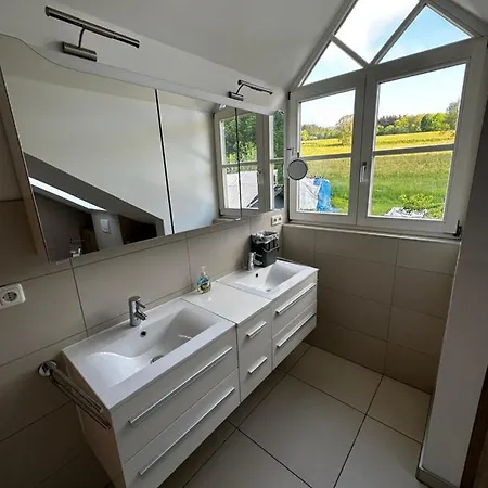 Ferienwohnung Zum Loesershag Rhoen Wildflecken Exterior photo